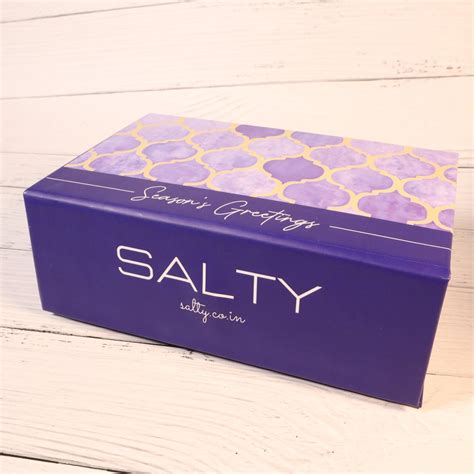 Salty Season's Greetings Empty Box (Jewellery not included) | Salty ...
