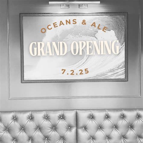 Oceans & Ale | We are inching closer by the day to saying goodbye to ...