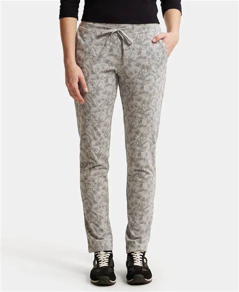 Buy Super Combed Cotton Elastane Slim Fit Trackpants With Side Pockets ...