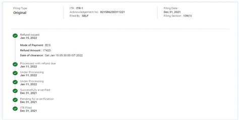 Refund Status User Manual | Income Tax Department