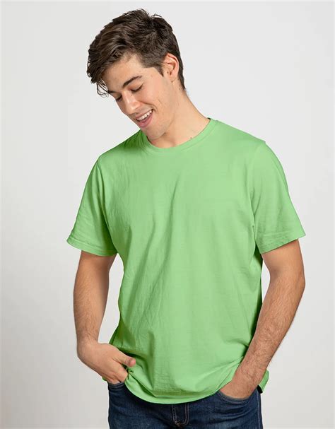Buy Plain Light Green T Shirt For Women and Mens Online in India