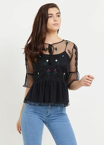 Shop Best Quality Tops To Wear With Jeans Online | LBB