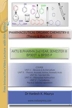 PHARMACEUTICAL ORGANIC CHEMISTRY-II (Theory & Practical) : AKTU B ...