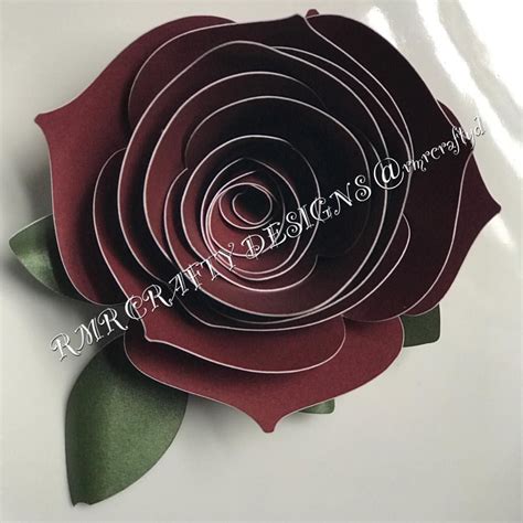 Image result for Cricut Rose Tutorial
