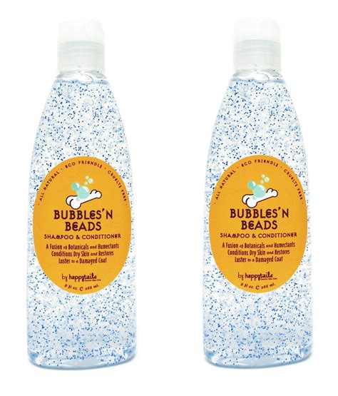 Happytails Canine Spa Line Bubbles 'n Beads Shampoo & Conditioner 9oz ...
