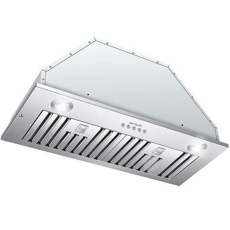 Buy MCBON Range Hood Insert 36 inch, 600 CFM Vent Hood Insert, Ultra ...
