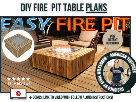 Image result for Building a Fire Table