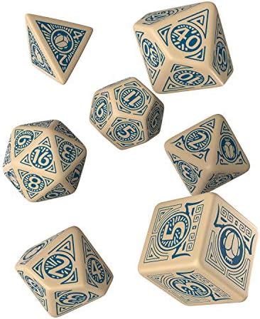 Q WORKSHOP Pathfinder Mummy's Mask Rpg Ornamented Dice Set 7 Polyhedral ...