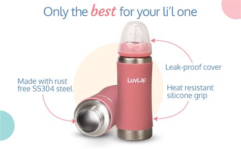 Buy LuvLap 4 in 1 Steel Baby Sipper, Made of SS304 Rust Free Steel ...