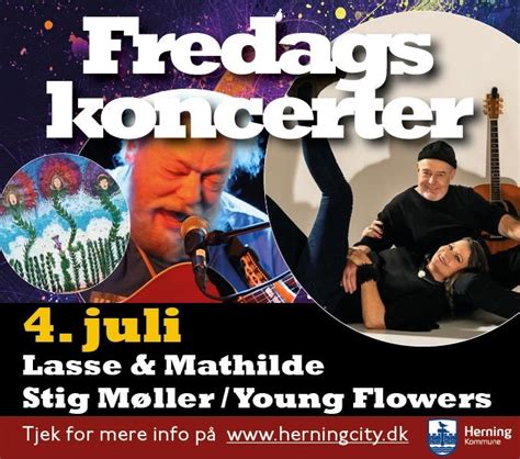 FREDAGSKONCERT PÅ TORVET M. STIG MØLLER BAND, Torvet Herning, 4 July ...