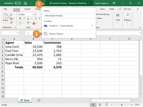 Image result for Excel Version History Restore