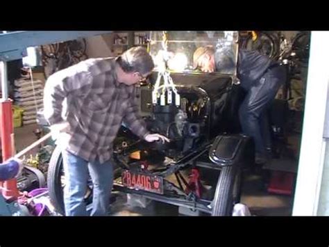 Image result for Model T Engine Install