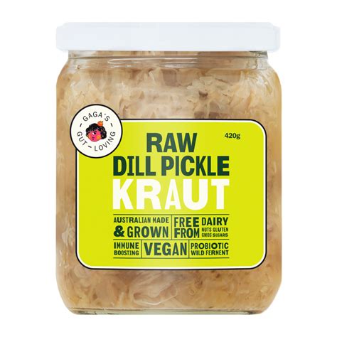 Dill Pickle Kraut – Gaga’s Gut Loving Ferments
