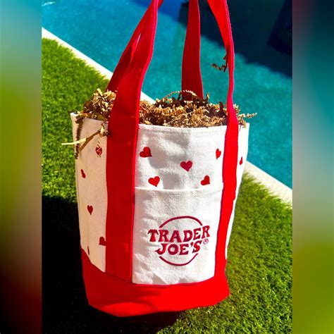 Trader Joe custom embroidered Mini Canvas Tote in 2025 | Teal bag ...