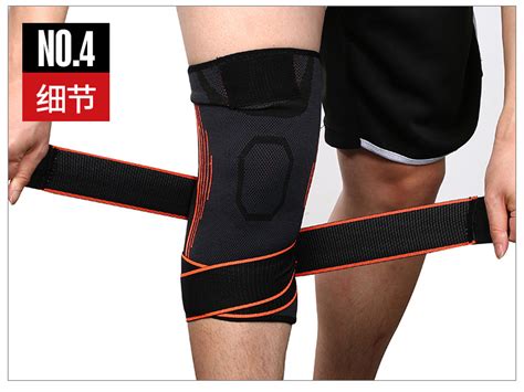 户外运动护具骑行篮球足球登山耐磨透气护膝盖/加压带针织护膝-阿里巴巴