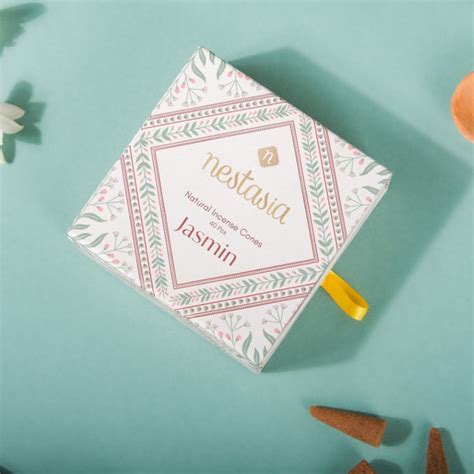 Jasmine Fragrant Incense Cones Pack Of 40