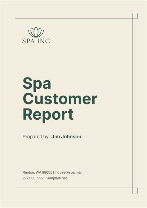 Free Customer Satisfaction Report Template to Edit Online