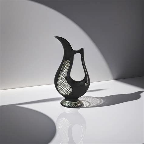 Bidri Silver Inlay Floral Jug 2 | Bidri Work | Bidri Art – BIDRI