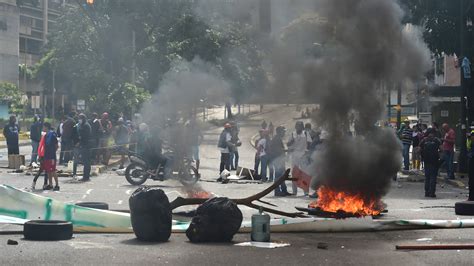 Fear And Fury In Venezuela, As Strike Protesting 'Dictatorship' Begins ...