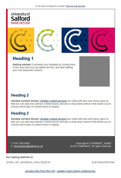 Image result for MailChimp HTML Email Tutorial