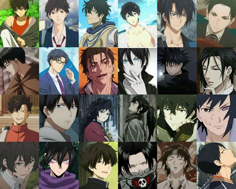 Male Anime Characters With Black Hair