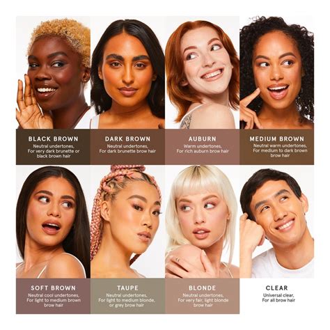 BrowKiki Tinted Nourishing Brow Gel • Dark Brown - Neutral undertones ...