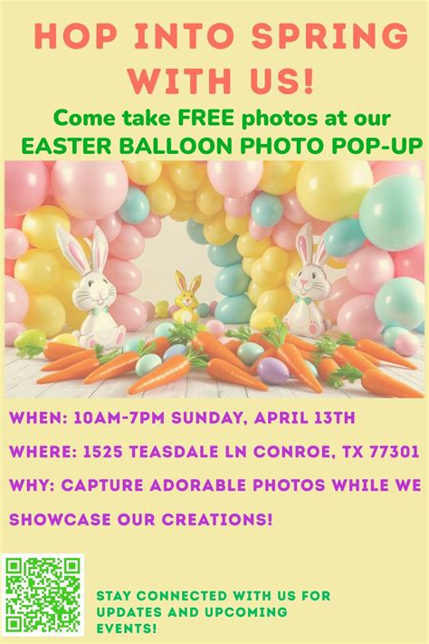 Easter Balloon Photo Pop-Up, 1525 Teasdale Ln Conroe, TX 77301, 13 ...