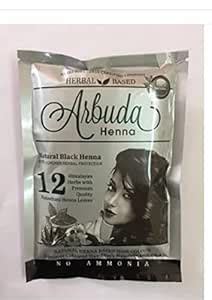 Buy Arbuda Natural Black Henna Powder 40gm Pack of 10 Online at Low ...
