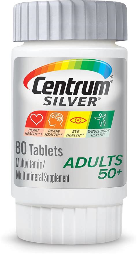 Centrum Silver Multivitamin for Adults 50 Plus, India | Ubuy