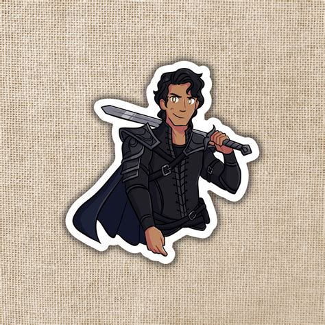 Casteel Da'Neer From Blood & Ash Inspired Sticker | Kingdom of Threads