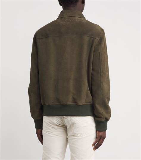 JACOB COHËN Brown Suede Trucker Jacket | Harrods IN