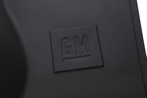 GM Accessories 84281891 Front All-Weather Floor Mats in Black with GM Logo