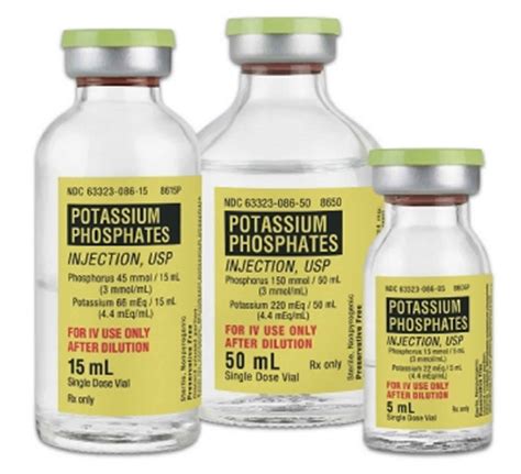 Potassium phosphate uses, precautions, dosage & side effects