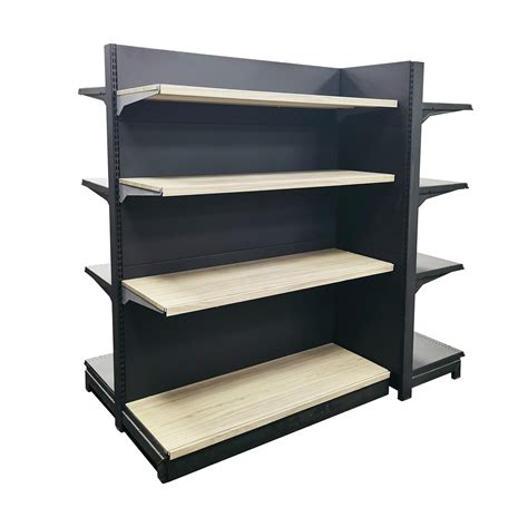 Retail Gondola Shelving Double-Sided Multi-Layer Supermarket Display ...
