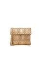 ale by alessandra La Pluma Clutch in Metallic Gold | REVOLVE