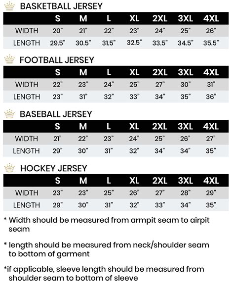 Nike Youth Nfl Jersey Size Chart at Nancy Ramirez blog