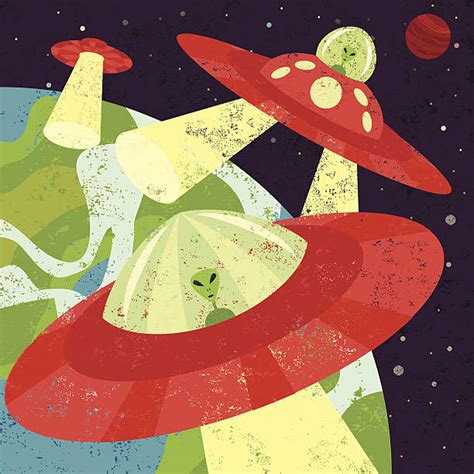 Alien Invasion Drawing 的图像结果