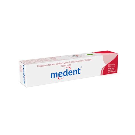 Buy Medent Toothpaste, 100 gm | 19 Minutes Delivery | Apollo Pharmacy