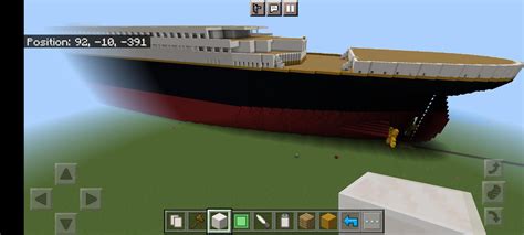 Image result for Titanic Build Minecraft Tutorial
