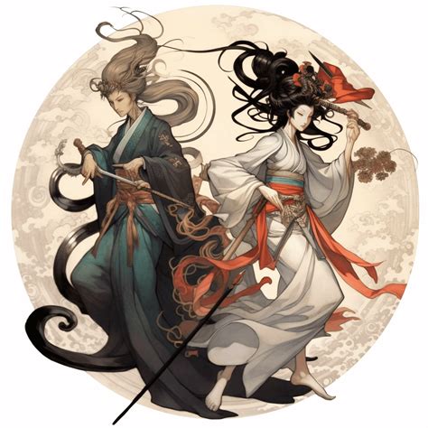Izanagi And Izanami Children