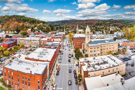These 6 Towns in Vermont Have Bustling Main Streets