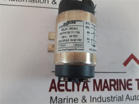 Kissling 29.111.12A Heavy-Duty Relay 120A 24V for Liebherr Crane ...
