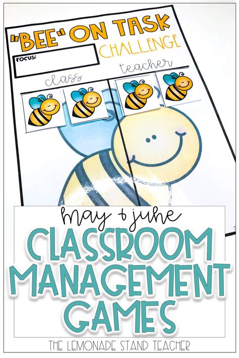 May and june classroom management games – Artofit