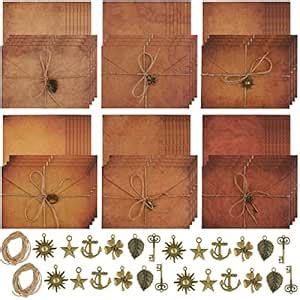 Zonon Vintage Stationary Paper and Envelopes Set, Retro Writing ...