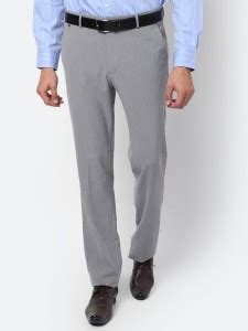 CANTABIL Regular Fit Men Grey Trousers - Buy CANTABIL Regular Fit Men ...
