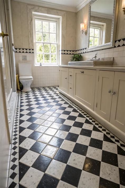 18+ Charming Vintage Bathroom Tile Ideas