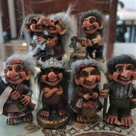 OEM Factory Customized Norwegian Trolls Resin Garden Figurine Swedish ...