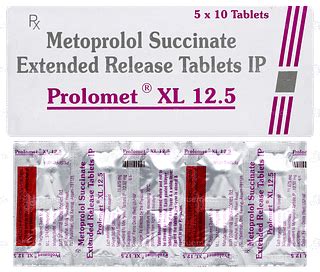 Prolomet Xl 12.5 Tablet: Uses, Side Effects, Price & Substitutes