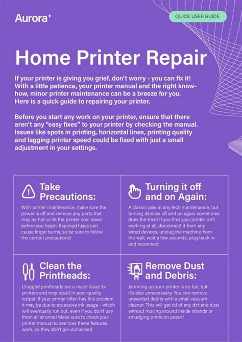 Image result for Printer Repair Guide