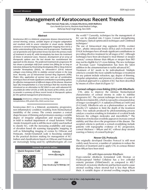 2372015 234526817 - Del J Ophthalmol - Vol 26 No: 1 July-September 2015 ...